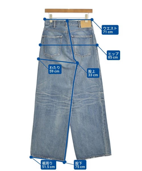 CELINE（セリーヌ）デニムパンツ 青 サイズ:28(L位) レディース/2200621504064