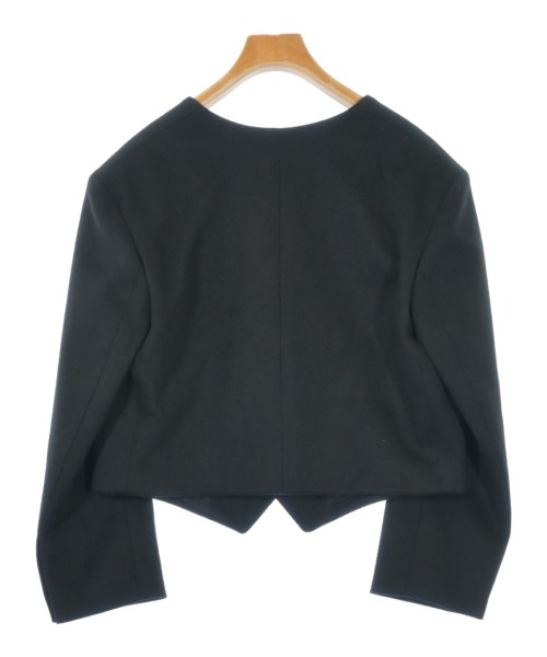CELINE（セリーヌ）ノーカラージャケット 黒 サイズ:34(XXS位) レディース/2200621608021