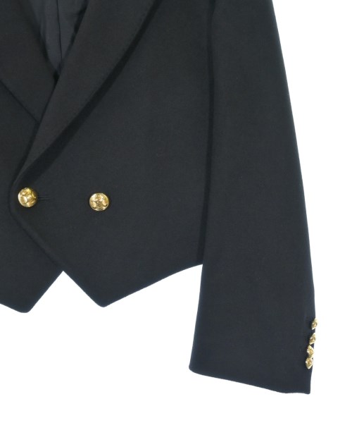 CELINE（セリーヌ）ノーカラージャケット 黒 サイズ:34(XXS位) レディース/2200621608021