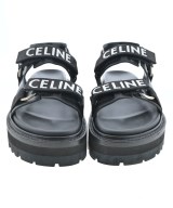 CELINE（セリーヌ）サンダル 黒 サイズ:EU38(24.5cm位) レディース/2200621608052