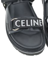 CELINE（セリーヌ）サンダル 黒 サイズ:EU38(24.5cm位) レディース/2200621608052