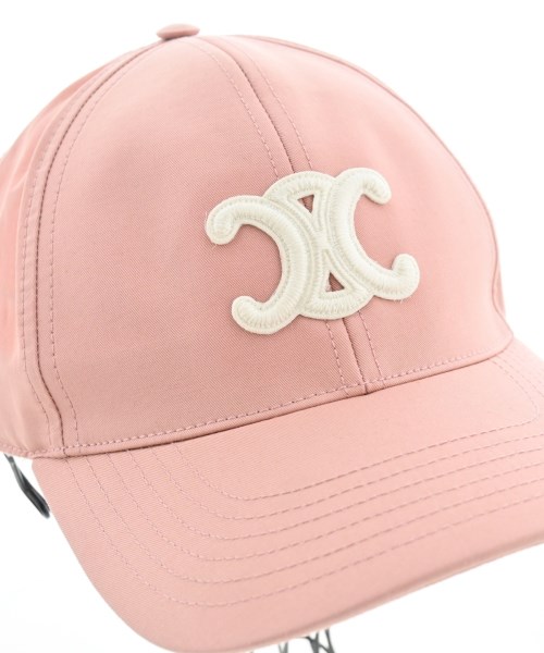 CELINE（セリーヌ）キャップ ピンク サイズ:- メンズ/2200621608106