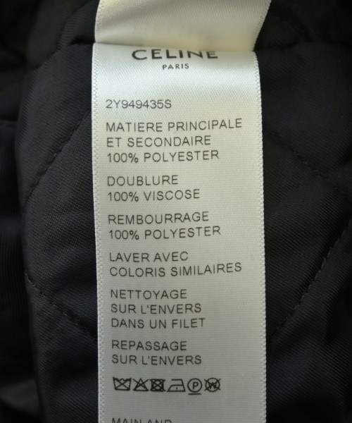 CELINE（セリーヌ）ブルゾン 黒 サイズ:L メンズ/2200621797015