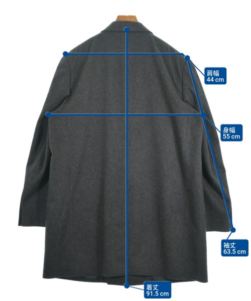 CELINE（セリーヌ）ジャケット グレー サイズ:44(S位) メンズ/2200622277028