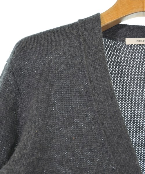 CELINE（セリーヌ）カーディガン グレー サイズ:XS レディース/2200610042225