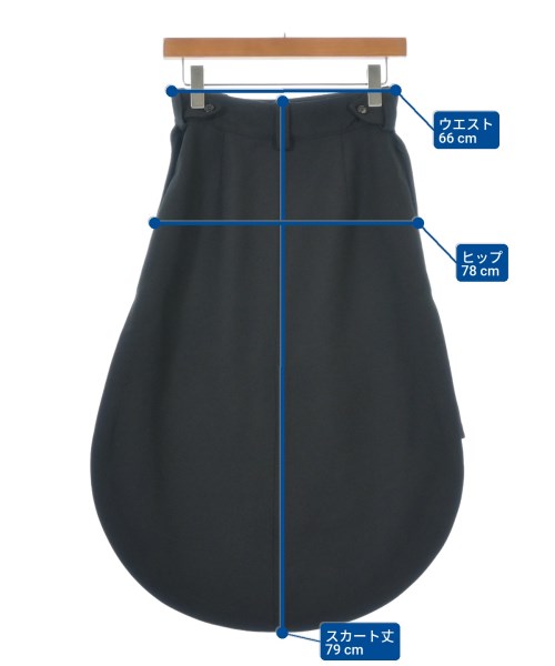 CELINE（セリーヌ）ロング・マキシ丈スカート 黒 サイズ:36(XS位) レディース/2200610042430