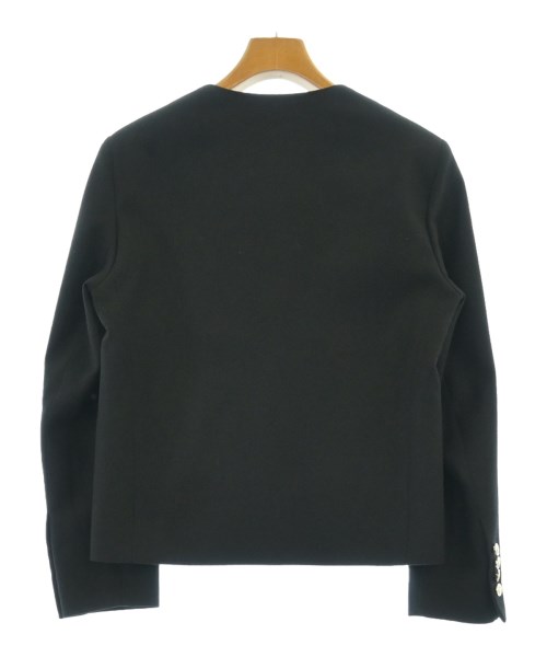 CELINE（セリーヌ）ノーカラージャケット 黒 サイズ:34(XXS位) レディース/2200622419039