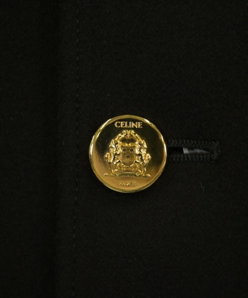 CELINE（セリーヌ）ノーカラージャケット 黒 サイズ:34(XXS位) レディース/2200622419039