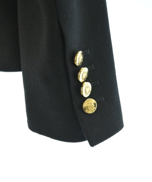 CELINE（セリーヌ）ノーカラージャケット 黒 サイズ:34(XXS位) レディース/2200622419039