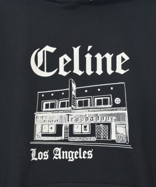 CELINE（セリーヌ）パーカー 黒 サイズ:XS メンズ/2200623123041