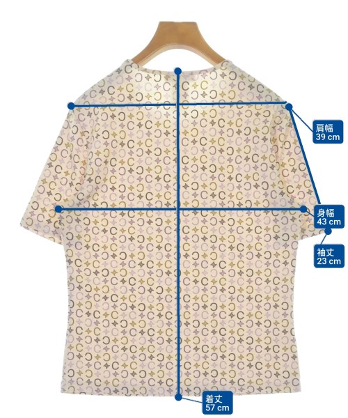 CELINE（セリーヌ）Tシャツ・カットソー ベージュ サイズ:L レディース/2200614938234