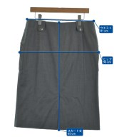 CELINE（セリーヌ）ひざ丈スカート グレー サイズ:44(L位) レディース/2200614938333