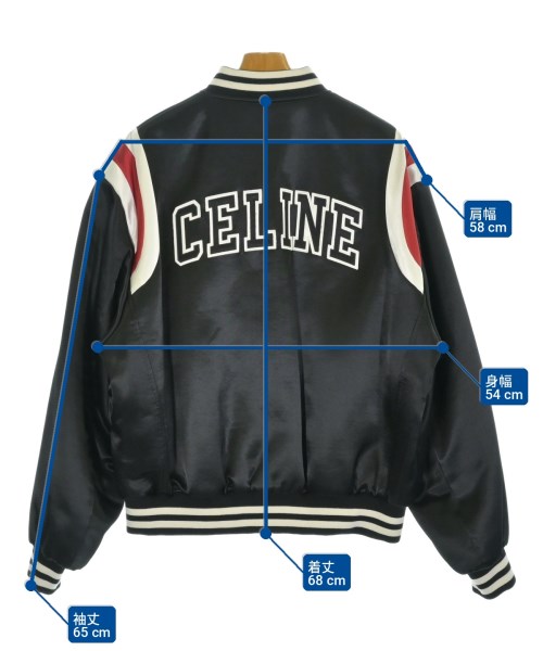 CELINE（セリーヌ）スタジャン 黒 サイズ:50(XL位) メンズ/2200623848043