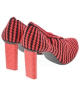 CELINE（セリーヌ）パンプス 赤 サイズ:EU35 1/2(22cm位) レディース/2200623321010