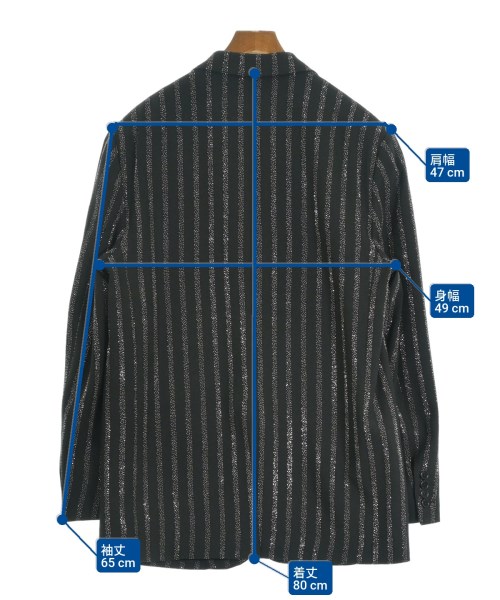 CELINE（セリーヌ）ジャケット 黒 サイズ:46(M位) メンズ/2200623897096