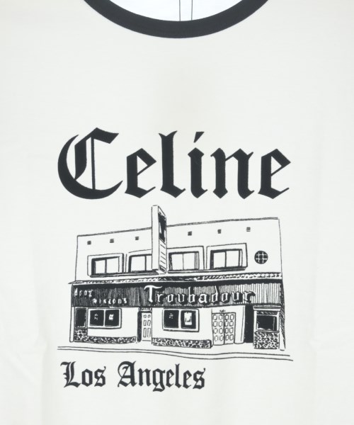 CELINE（セリーヌ）Tシャツ・カットソー 白 サイズ:S メンズ/2200623897140