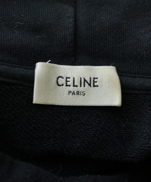 CELINE（セリーヌ）パーカー 黒 サイズ:XS レディース/2200624347026