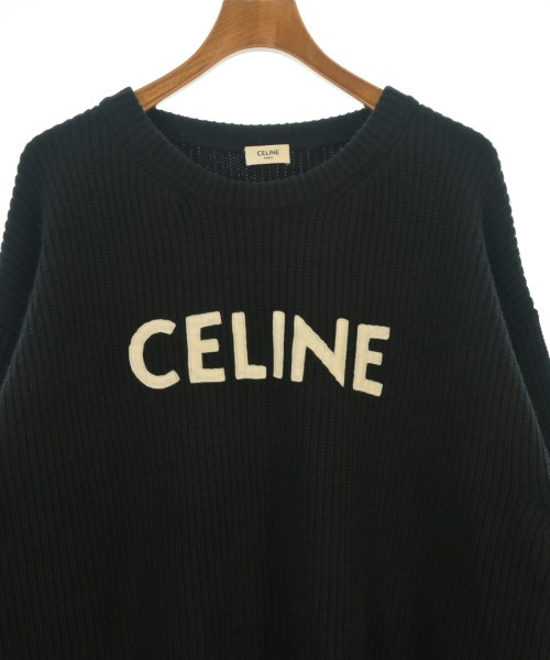 CELINE（セリーヌ）ニット・セーター 黒 サイズ:S メンズ/2200625929313