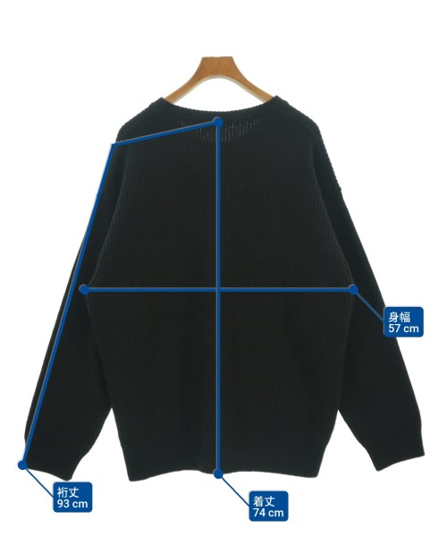 CELINE（セリーヌ）ニット・セーター 黒 サイズ:S メンズ/2200625929313