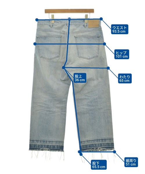 CELINE（セリーヌ）デニムパンツ 青 サイズ:34(XL位) メンズ/2200240866062