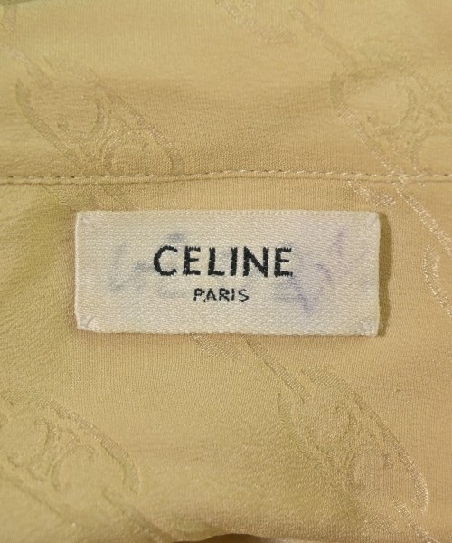 CELINE（セリーヌ）ブラウス ベージュ サイズ:38(S位) レディース/2200626264055