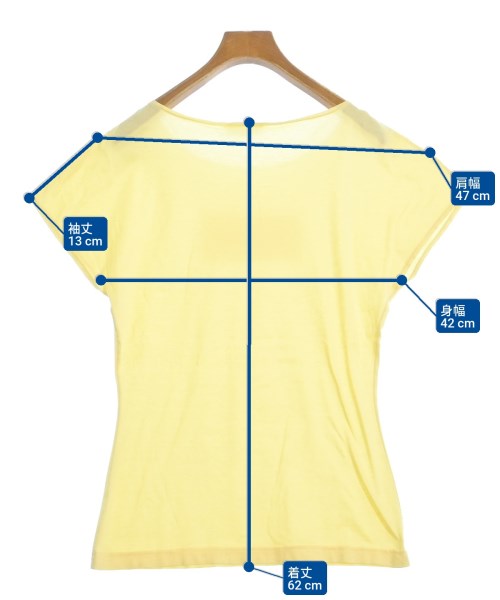 CELINE（セリーヌ）Tシャツ・カットソー 黄 サイズ:38(S位) レディース/2200626618049