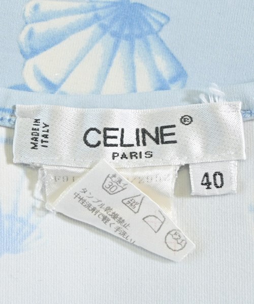 CELINE（セリーヌ）Tシャツ・カットソー 青 サイズ:40(M位) レディース/2200626618056