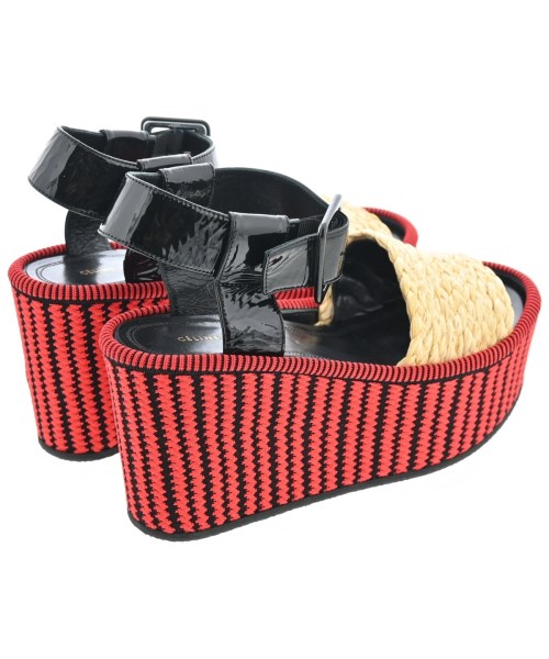 CELINE（セリーヌ）サンダル 赤 サイズ:EU35 1/2(22cm位) レディース/2200626623067