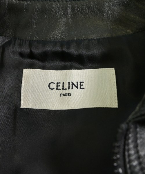 CELINE（セリーヌ）ブルゾン 黒 サイズ:44(S位) メンズ/2200626818012