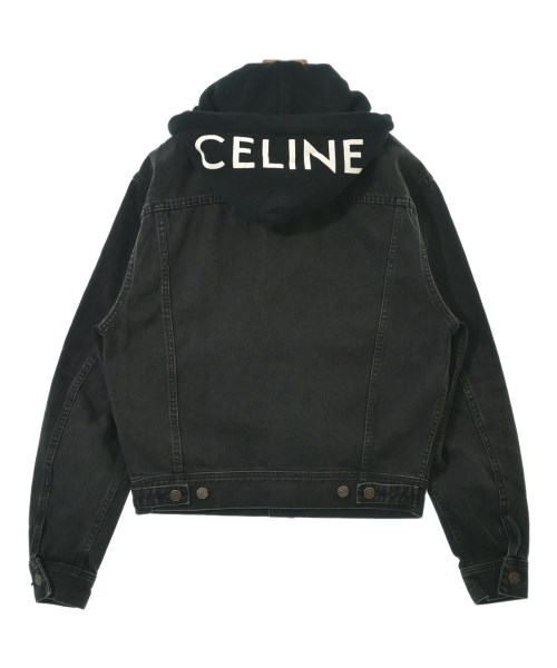 CELINE（セリーヌ）デニムジャケット 黒 サイズ:XS レディース/2200625514014
