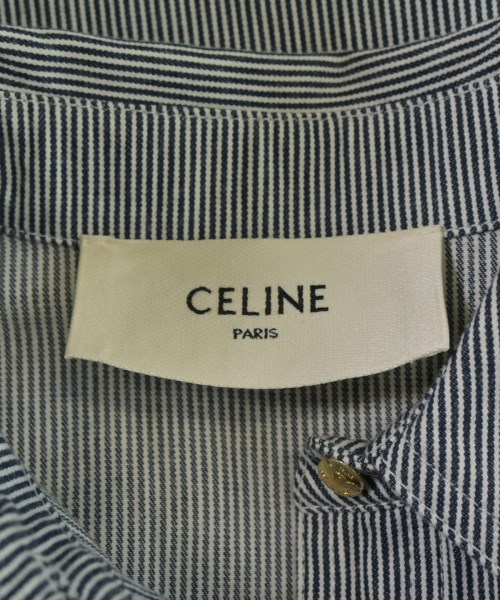 CELINE（セリーヌ）シャツワンピース 紺 サイズ:34(XXS位) レディース/2200625514021