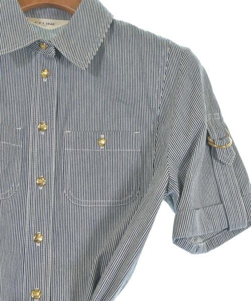 CELINE（セリーヌ）シャツワンピース 紺 サイズ:34(XXS位) レディース/2200625514021