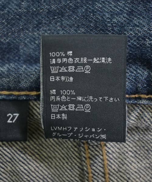 CELINE（セリーヌ）ミニスカート 青 サイズ:27(M位) レディース/2200625514052