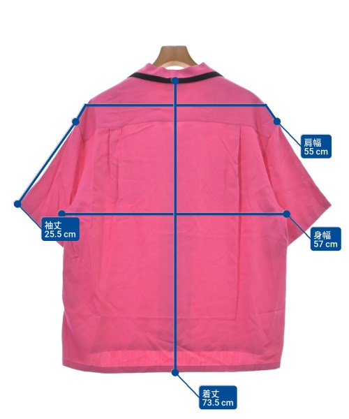 CELINE（セリーヌ）カジュアルシャツ ピンク サイズ:37(XS位) メンズ/2200625529032