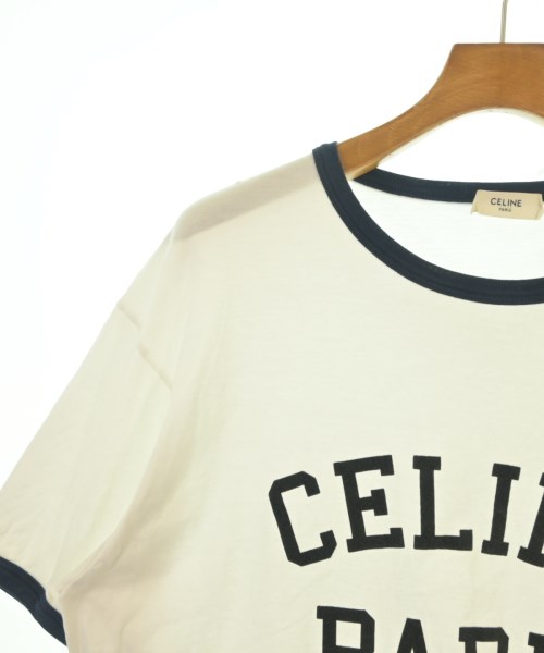 CELINE（セリーヌ）Tシャツ・カットソー 白 サイズ:M メンズ/2200626952013