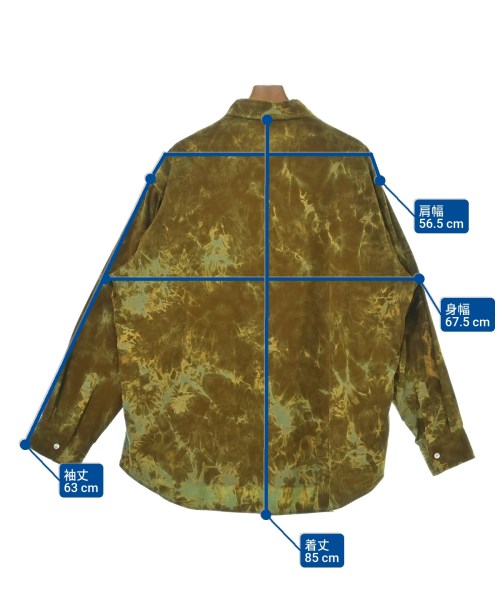 CELINE（セリーヌ）カジュアルシャツ 茶 サイズ:42(XXL位) メンズ/2200627146077