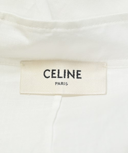 CELINE（セリーヌ）カジュアルシャツ 白 サイズ:40(L位) メンズ/2200627146084