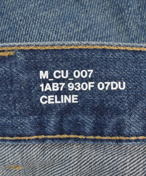 CELINE（セリーヌ）デニムパンツ 青 サイズ:33(L位) メンズ/2200627146114
