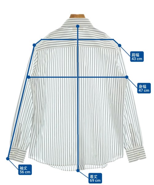 CELINE（セリーヌ）カジュアルシャツ 白 サイズ:40(M位) レディース/2200626958022