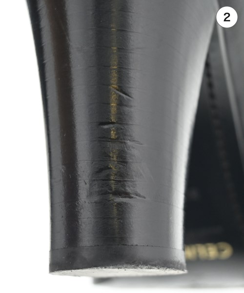 CELINE（セリーヌ）ブーツ 黒 サイズ:EU37 1/2(24cm位) レディース/2200626958053