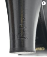 CELINE（セリーヌ）ブーツ 黒 サイズ:EU37 1/2(24cm位) レディース/2200626958053