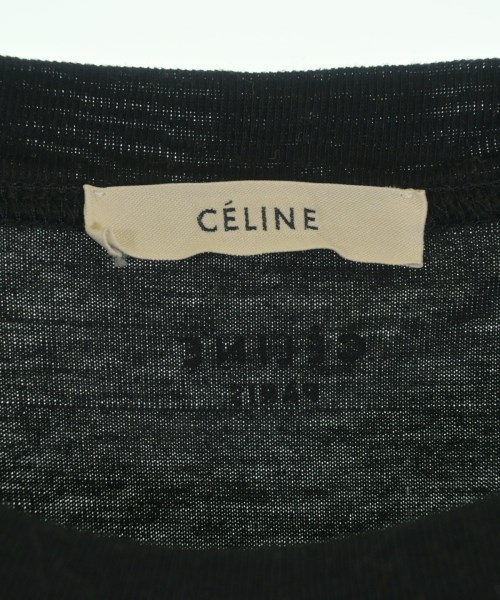 CELINE（セリーヌ）Tシャツ・カットソー 黒 サイズ:XS レディース/2200627150210