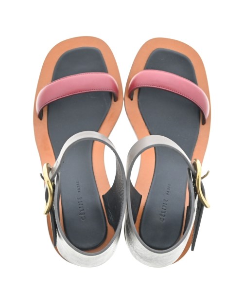 CELINE（セリーヌ）サンダル 茶 サイズ:EU34(20.5cm位) レディース/2200627912092