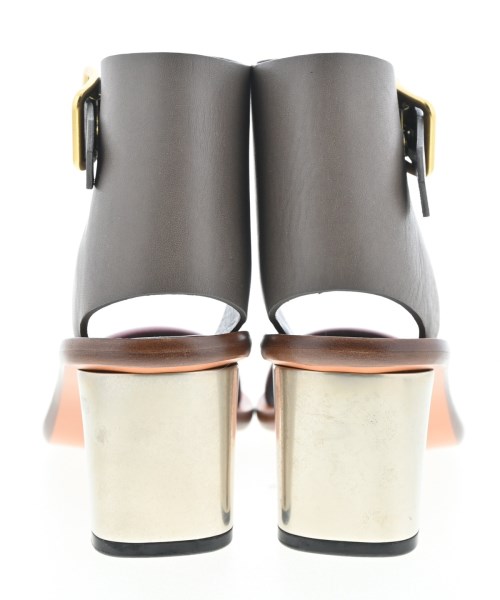 CELINE（セリーヌ）サンダル 茶 サイズ:EU34(20.5cm位) レディース/2200627912092