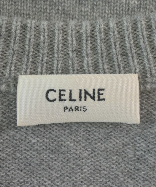 CELINE（セリーヌ）ニット・セーター グレー サイズ:S レディース/2200623699010
