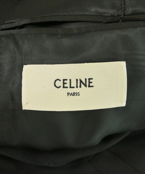 CELINE（セリーヌ）テーラードジャケット 黒 サイズ:48(L位) メンズ/2200625491018