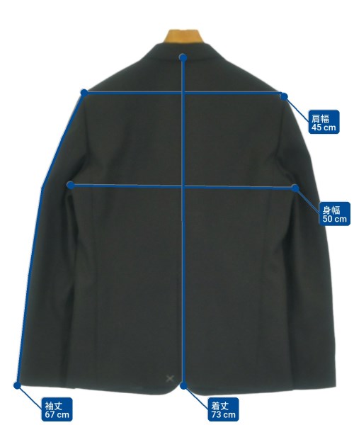 CELINE（セリーヌ）テーラードジャケット 黒 サイズ:48(L位) メンズ/2200625491018