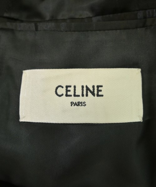 CELINE（セリーヌ）テーラードジャケット 黒 サイズ:50(XL位) メンズ/2200625491032