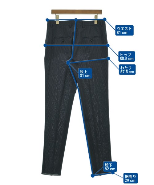 CELINE（セリーヌ）スラックス 紺 サイズ:48(L位) メンズ/2200625491124