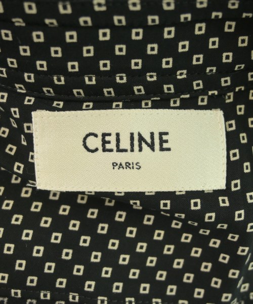 CELINE（セリーヌ）カジュアルシャツ 黒 サイズ:-(XL位) メンズ/2200625491131